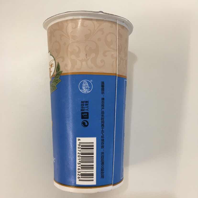风行180g杯乐悠原味酸牛奶