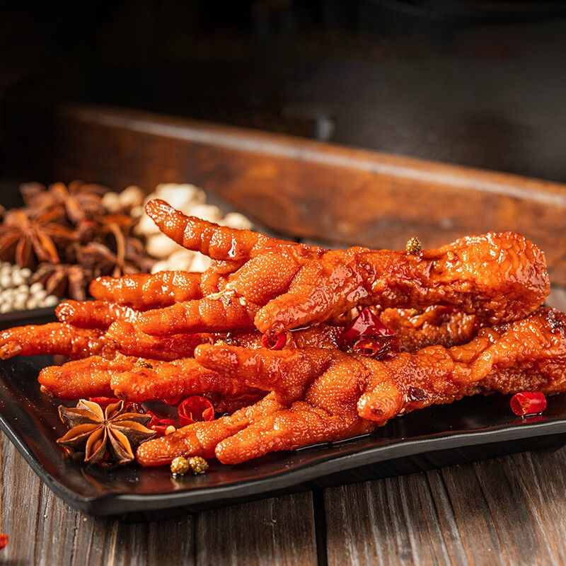 广西柳州特产螺蛳粉油炸螺丝粉卤鸡脚卤味商用螺丝凤爪煲》无著【摘要