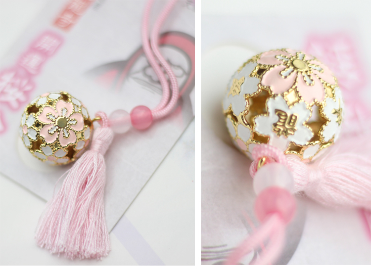 音羽山清水寺樱花铃铛樱铃御守祈福开运护身符手机背包小挂件收藏有