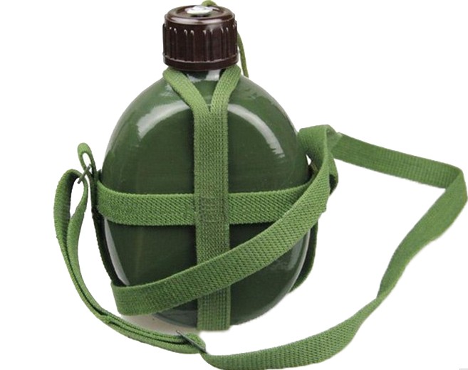 老式87水壶铝制俄罗斯军用水壶大容量户外作训水壶配水壶