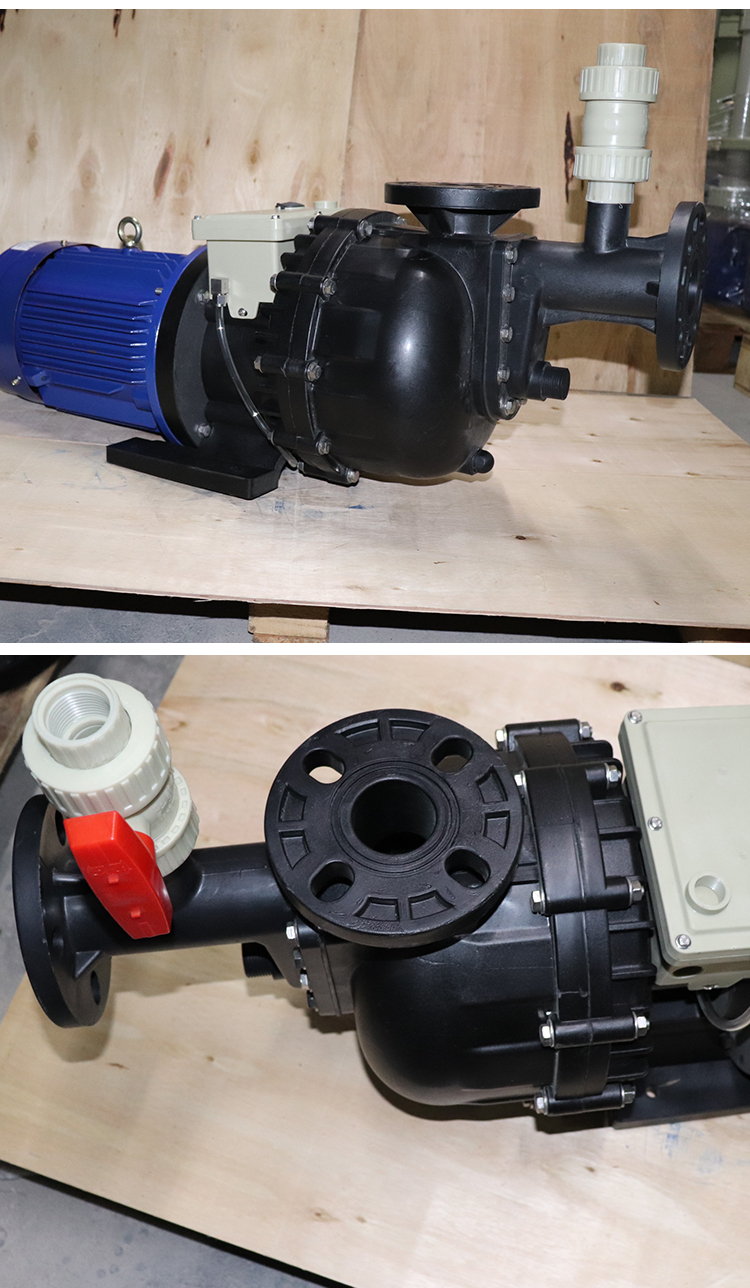 塑料自吸泵 可无水空转自吸泵 电动电镀循环泵0