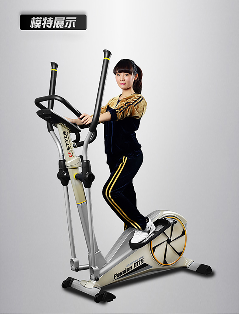 雷克椭圆机家用静音磁控健身车太空漫步登山机运动健身器材