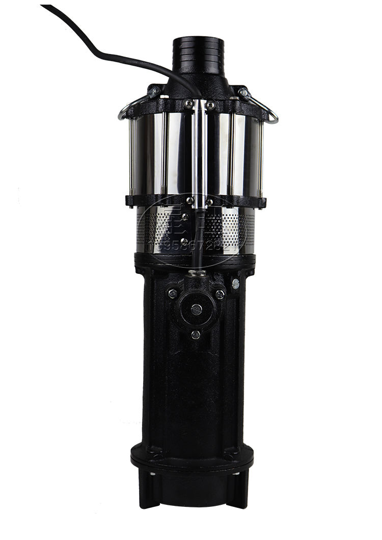 上海人民油浸式多级潜水泵家用高扬程水泵抽水泵220v380v农用灌溉