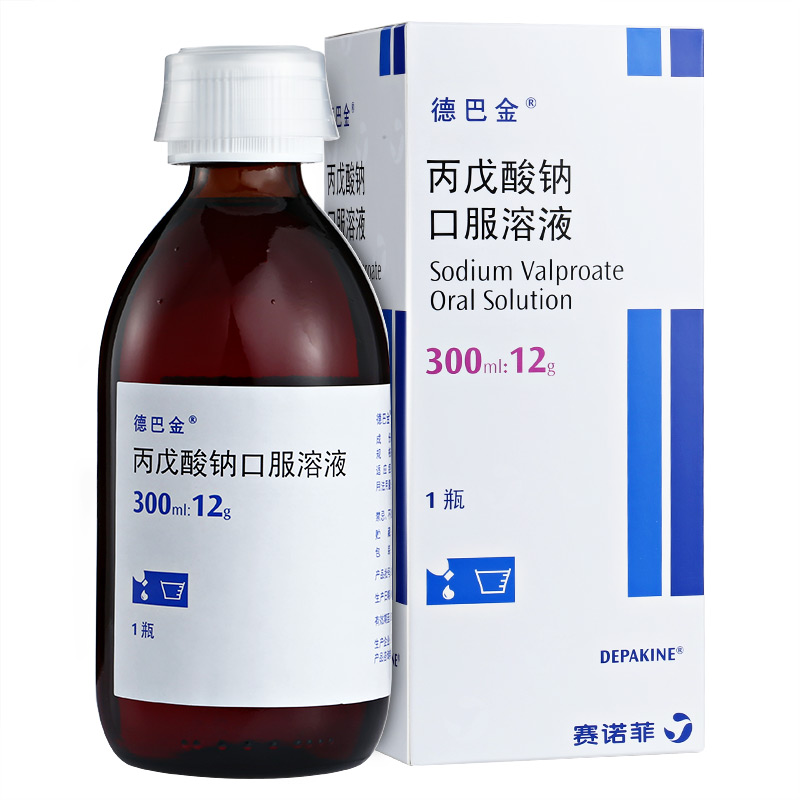 德巴金丙戊酸钠口服溶液300ml12g