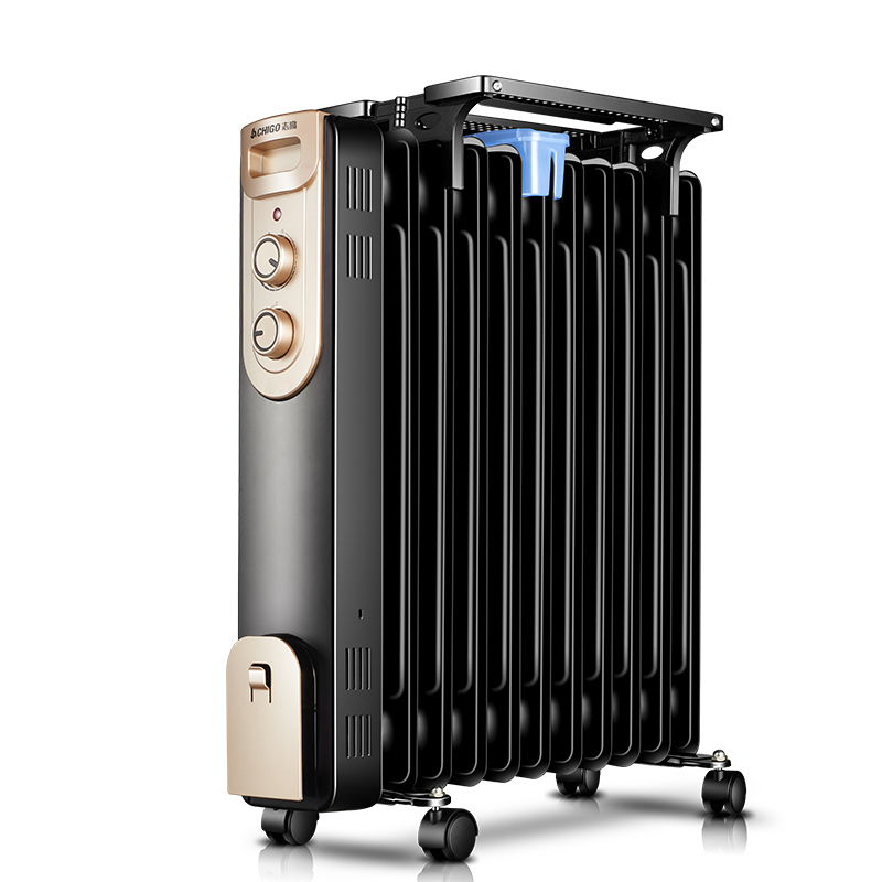 志高d15e 电暖器取暖器电热油汀电暖气15片省电静音家用电暖风机烤火