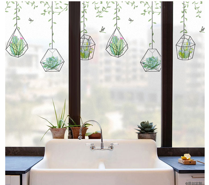 阳台遮光窗户磨砂贴纸窗台卧室透光不透明浴室客厅卫生间玻璃贴膜简约