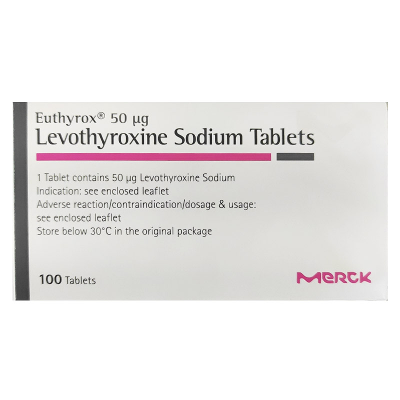 优甲乐甲状腺减退 优甲乐,左甲状腺素钠片 默克制药(江苏) 50ug*100片