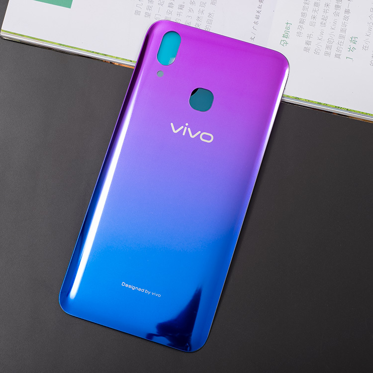 后盖钢化玻璃vivox21电池盖原厂手机后屏x21a后壳原x21冰钻黑后指纹