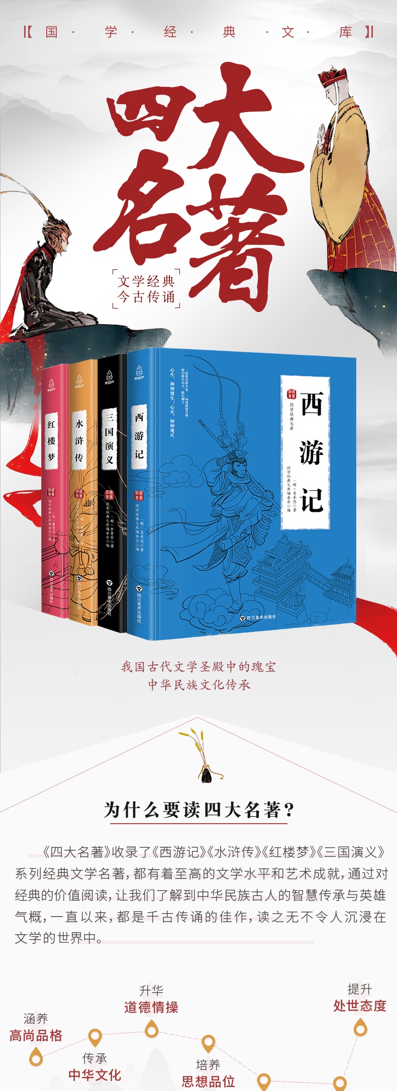 葫芦弟弟四大名著全套原著正版青少年高中初中小学生版无障碍阅读书籍三国演义西游记水浒传红 987 411 0 无著 摘要书评在线阅读 苏宁易购图书