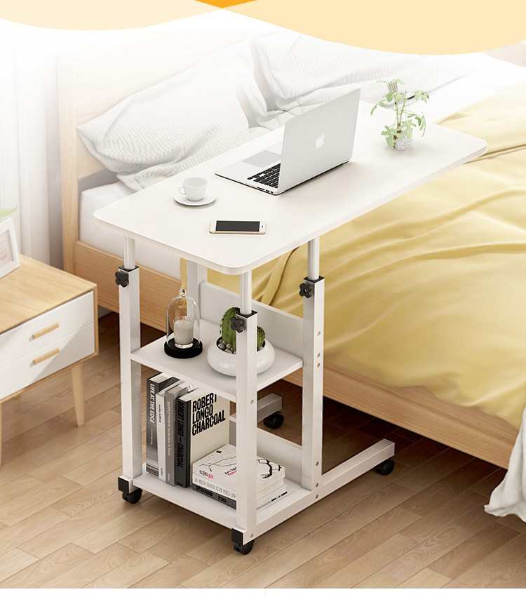 现代桌子可移动床边桌家用简易电脑桌学生宿舍床上书桌卧室简约小桌子