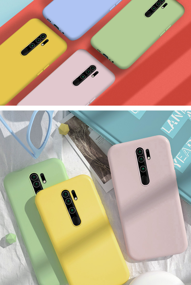 bb9ion保护壳/套糖果色小米红米note8pro手机壳仿液态硅胶 红米8a星空