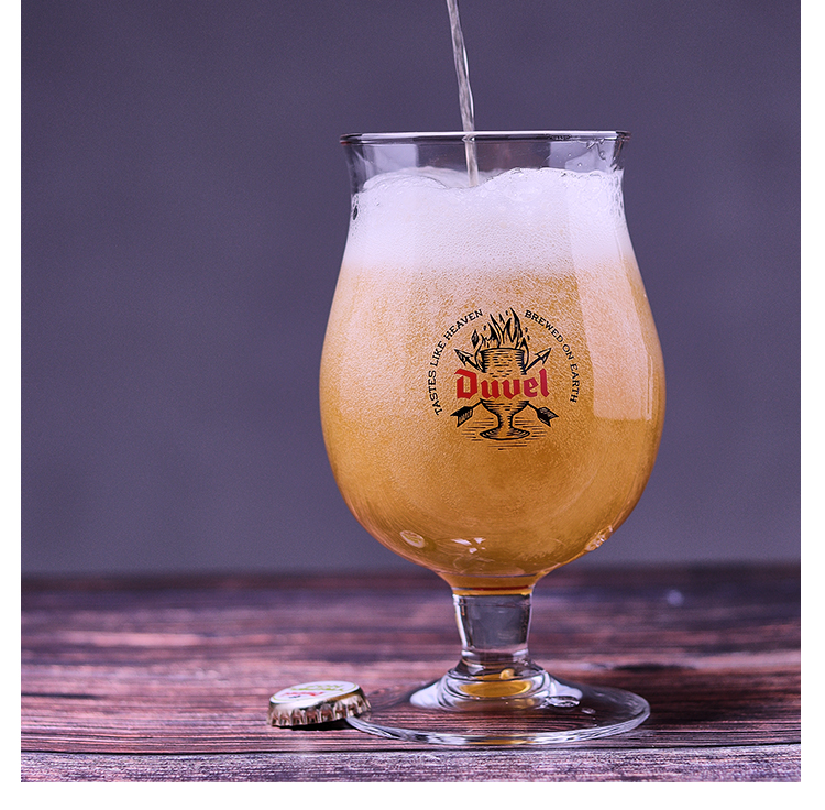 【迪虎 比利时原装精酿进口督威三花duvel烈性艾尔啤酒330ml*24瓶