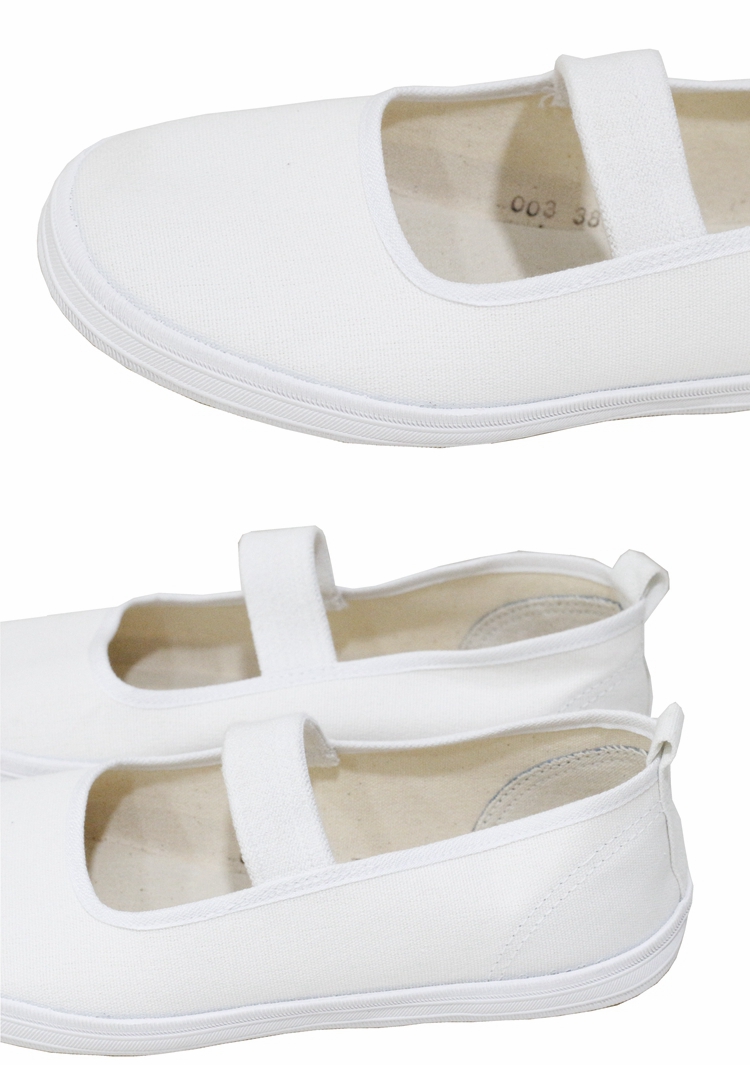 免上海回力体操芭蕾白一带小白鞋女学生舞蹈鞋帆布套脚白球鞋回力芭蕾