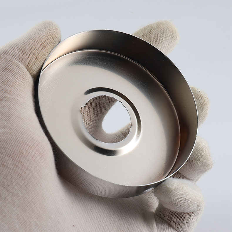 希而希304不锈钢角阀花洒水龙头装饰盖加高加大遮丑盖4分6分圆形水管