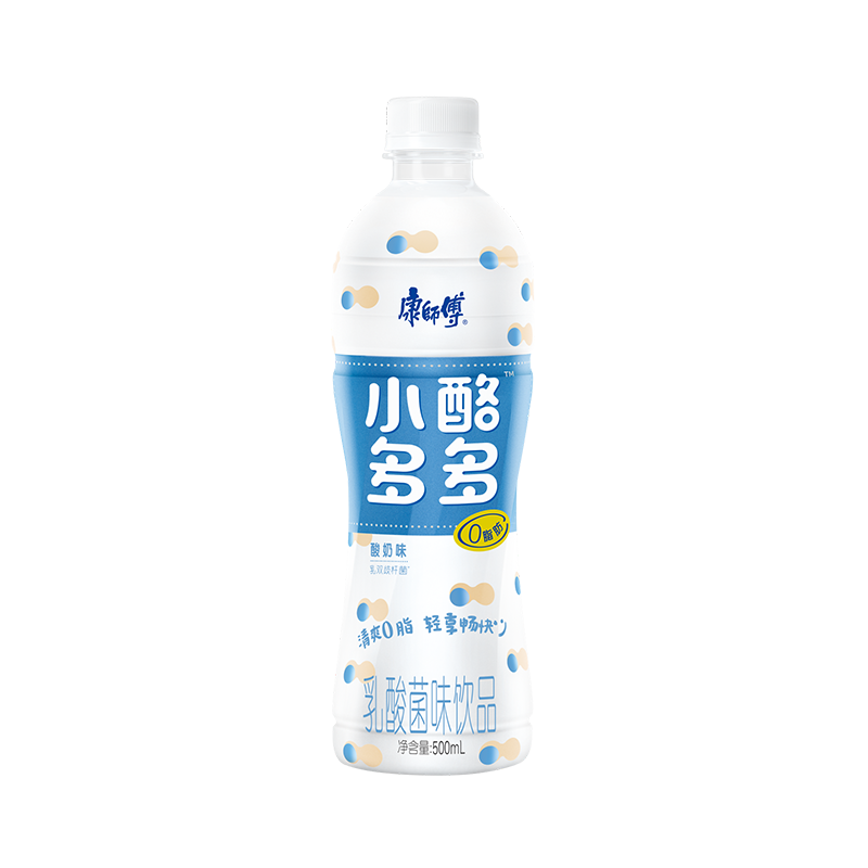 康师傅小酪多多乳酸菌风味酸奶味饮料500ml15瓶