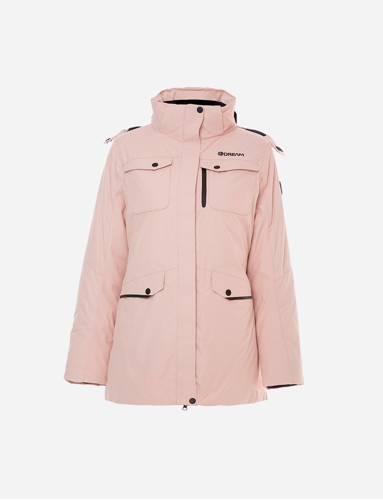 热风hotwind女士户外羽绒服f12w8403