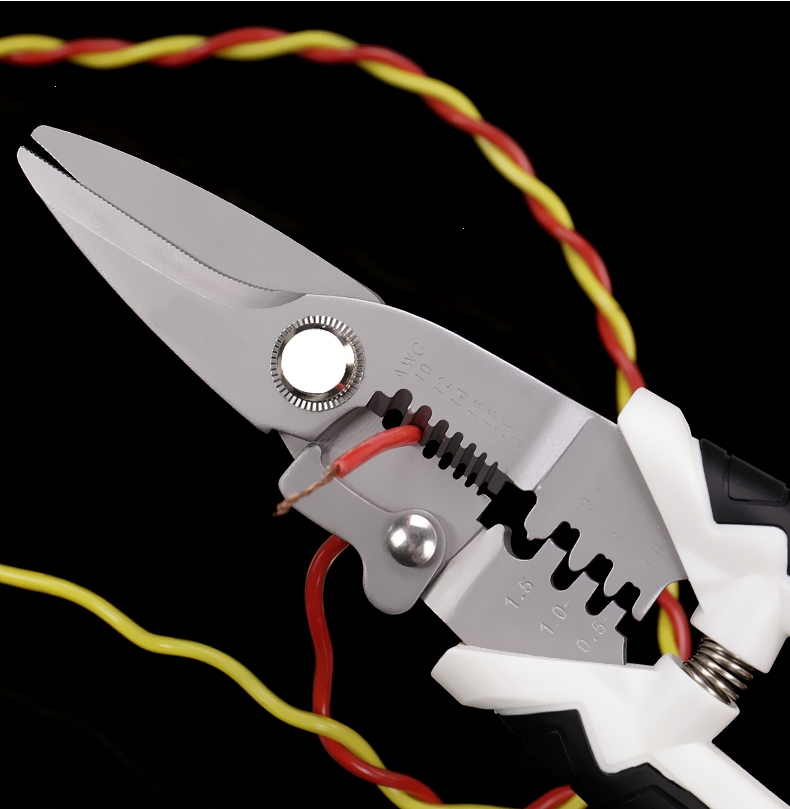 工业电子剪多功能8寸线槽专用理线家剪刀电工剥线钳工具剪线器