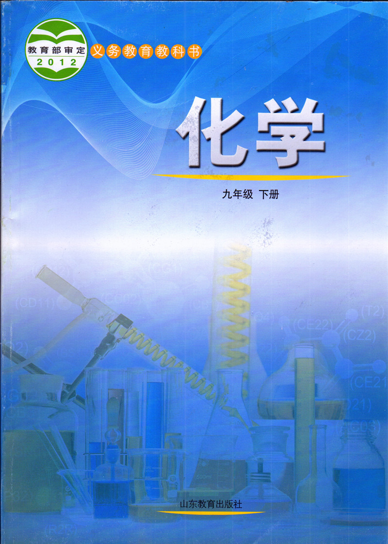 正版2019魯教版初中化學九年級下冊化學書山東教育出版社義務教育教科