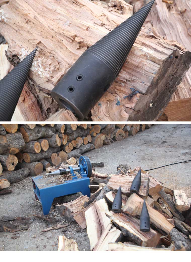 劈柴机劈柴机钻头分裂锥钻头分裂锥液压劈柴机