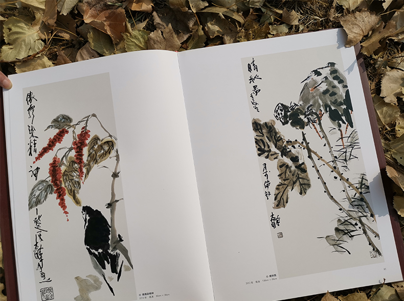 大写意花鸟画 国画绘画系列 美术绘画书籍 正版 邮_574》无著【摘要