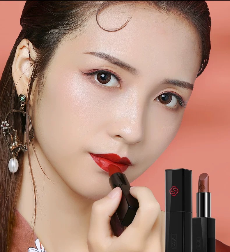 素萃口红女牛血色小众平价学生不脱色防