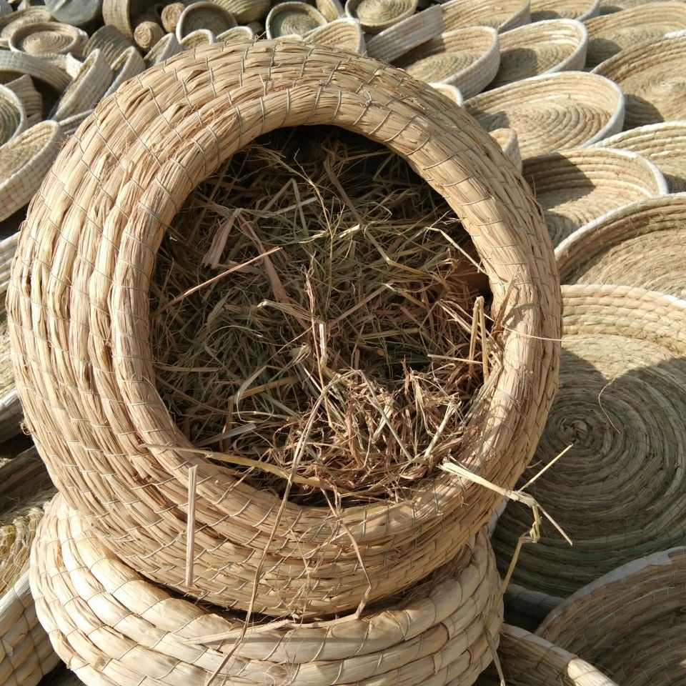 鸡窝鸭子窝下蛋孵化窝保暖鸡抱蛋窝草编窝狗窝猫窝家禽窝鸽子窝3035