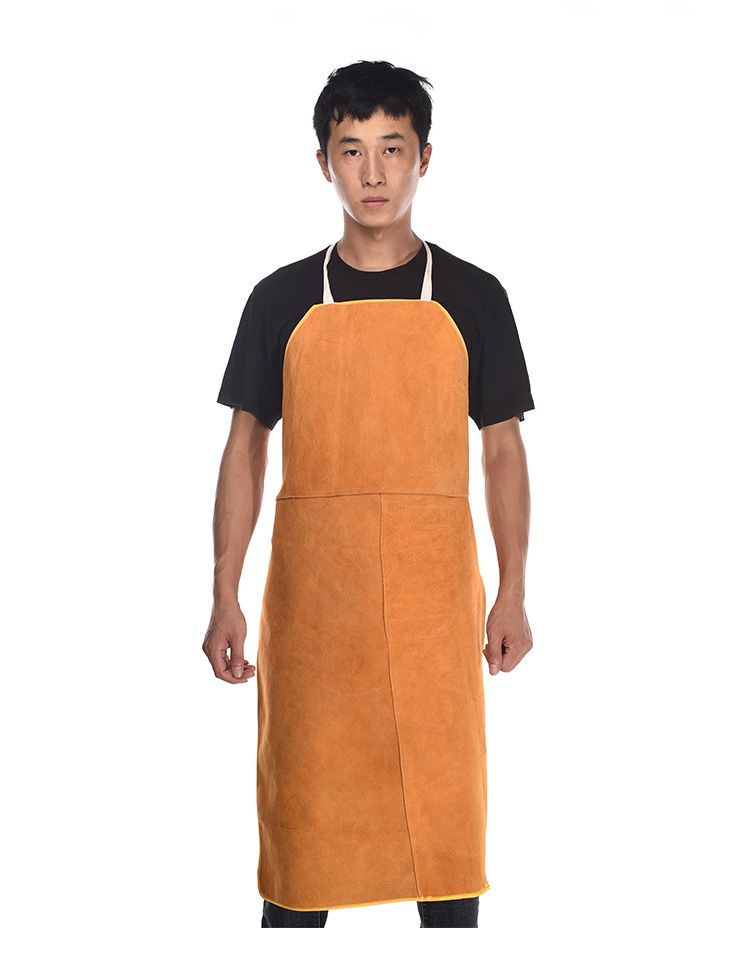 珂卡慕kekamu车间防护维修工纯电焊围裙焊工用品围裙防火花飞溅皮围裙