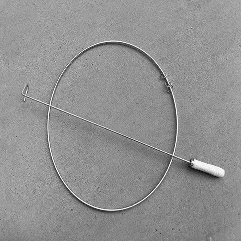 儿童玩具户外滚铁环38cm50cm实心环民间健身玩具传统怀旧推铁环