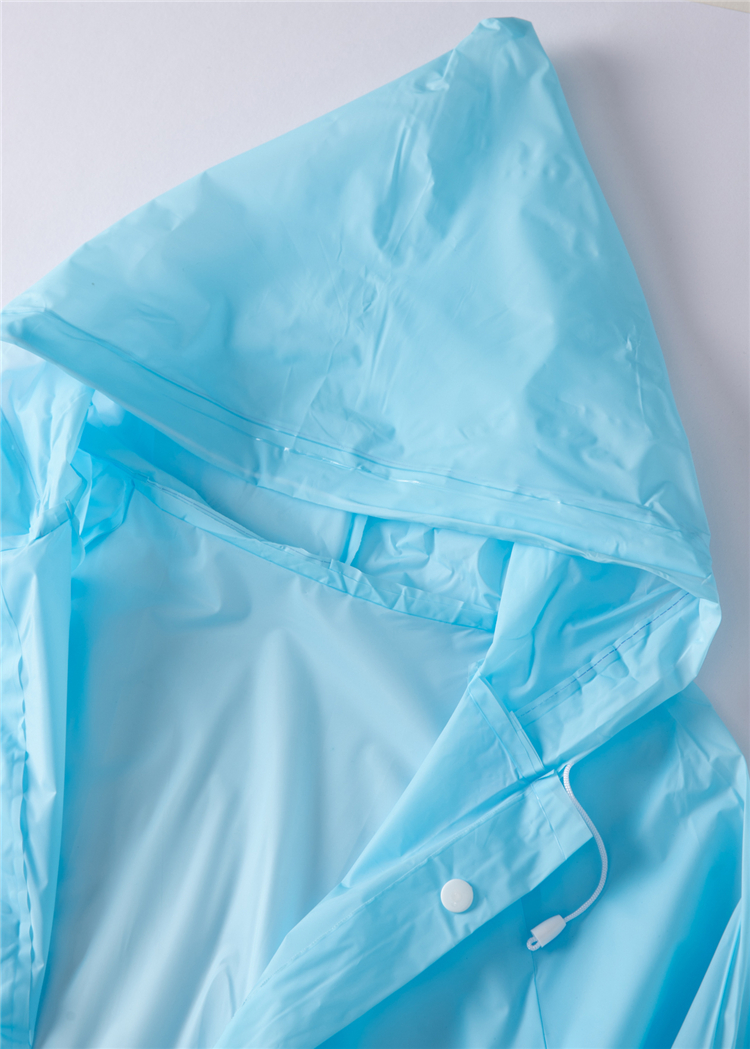 日本外贸雨衣防暴雨时尚男女旅游徒步户外骑行雨披果冻胶便携雨服纯洁