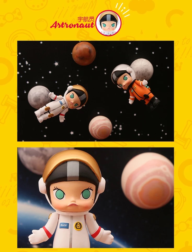 新款molly娃娃小丑职业2系列茉莉molly公仔手办pop mart泡泡玛特盲盒