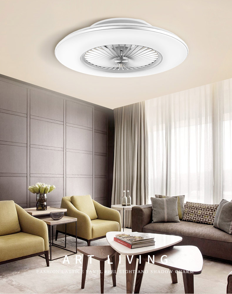 松下panasonic适悦光照明隐形电风扇灯led吊灯客厅餐厅卧室家用简约