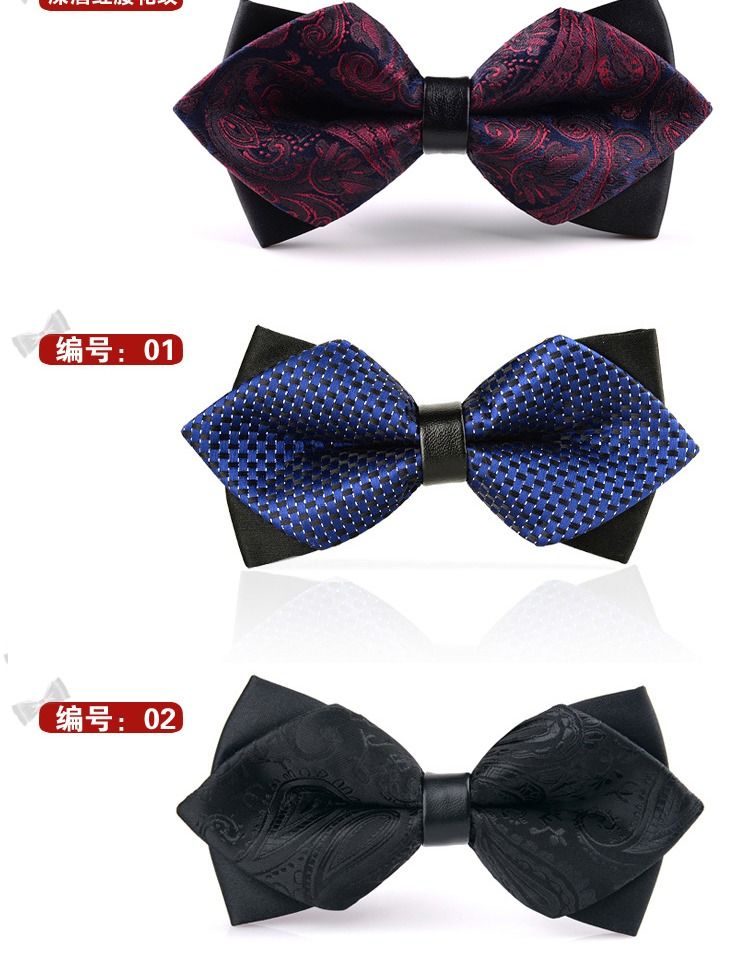 蝴蝶结领带男韩版潮流男士婚礼领结中学生校服领带演出配饰学院风新款