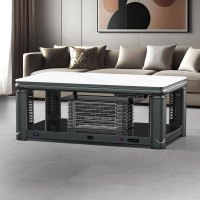 炉旺气电两用取暖桌燃气取暖烤火炉取暖茶几天然气取暖桌语音电暖炉长方形取暖桌取暖升降茶几天然气取暖炉