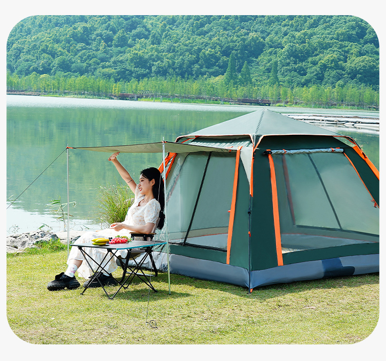 佑游帐篷 帐篷便携式可折叠全自动野餐野炊公园露营装备野外防暴雨