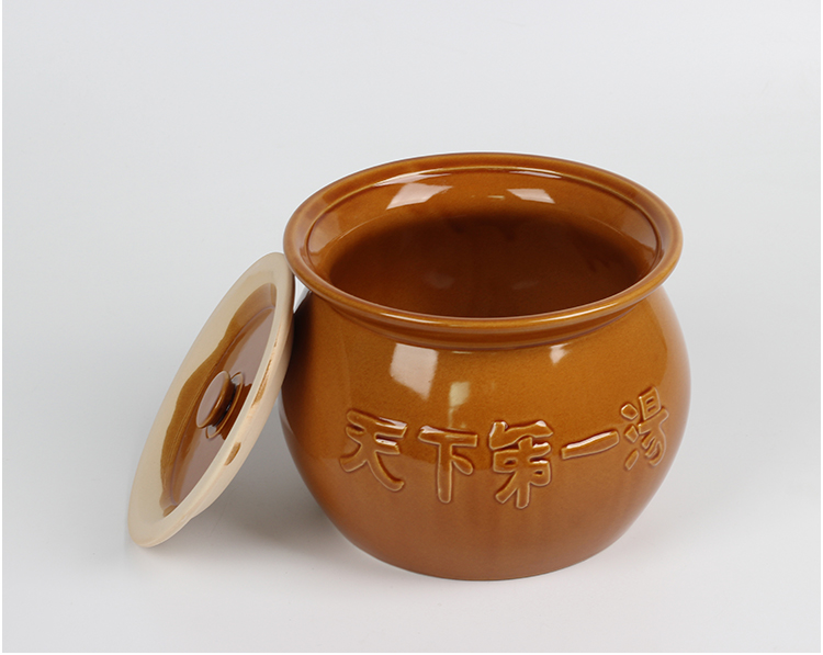 艺呈陶瓷土瓦罐子隔水炖盅汤煲汤盅瓦罐煨汤罐炖锅燕窝补品小瓦罐家用