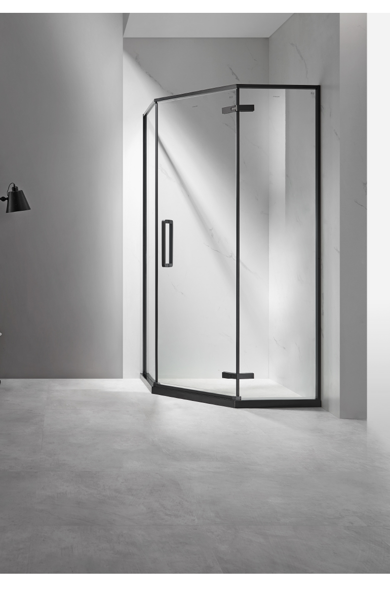 框架材质:不锈钢材质:钢化玻璃形状:钻石形类别:淋浴房品牌:法恩莎