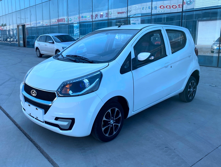 新款宝雅雅贝铁壳电动四轮车成人老成年年代步车全封闭电动轿车新能源