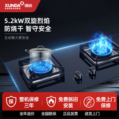 迅达M1双旋流猛火灶液化气