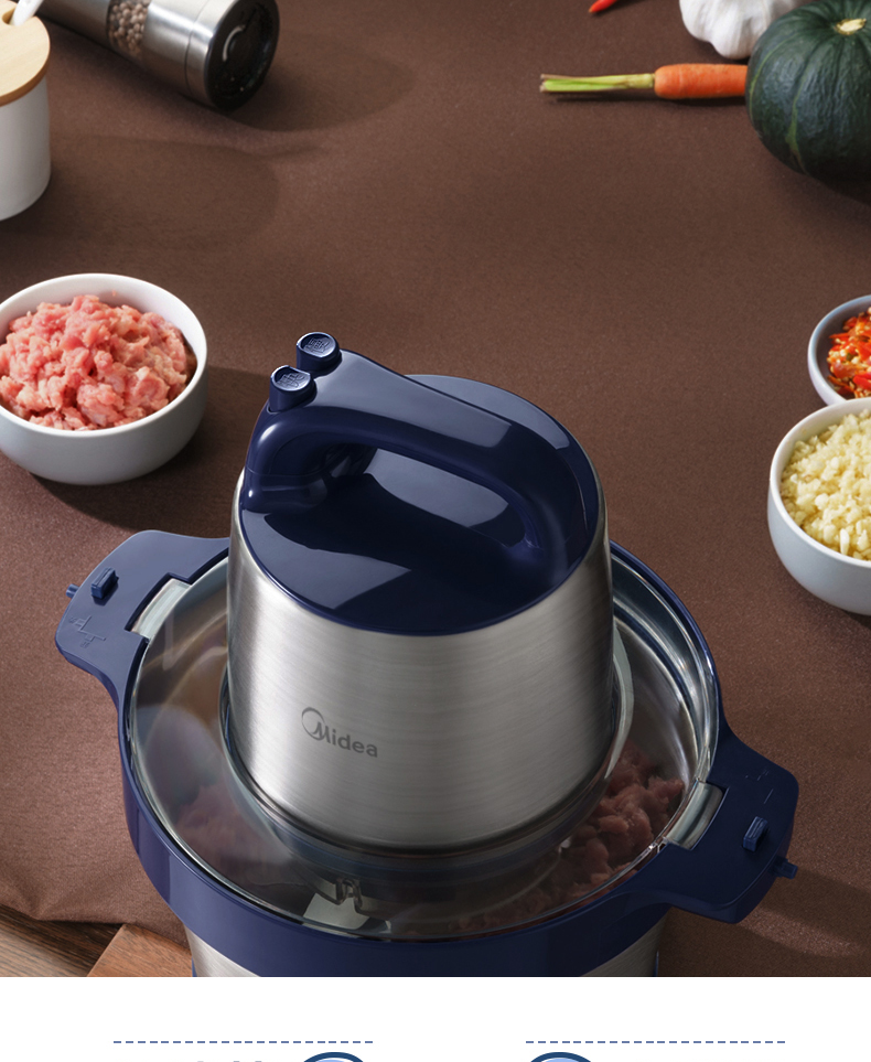 美的(midea)商用mj-mc10m5-700电动绞肉机5