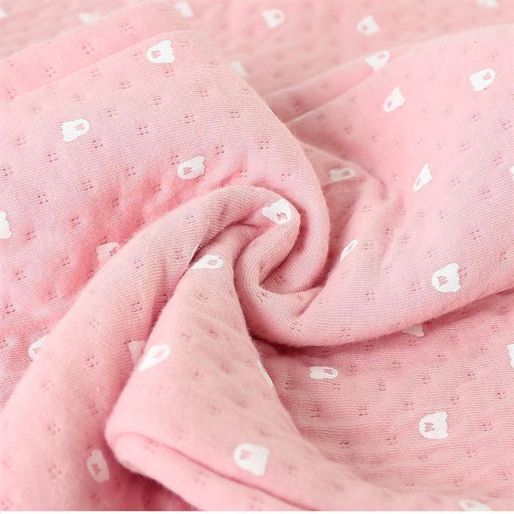 秋冬季睡裤女纯棉空气层夹棉保暖加厚长裤全棉大码宽松休闲家居裤