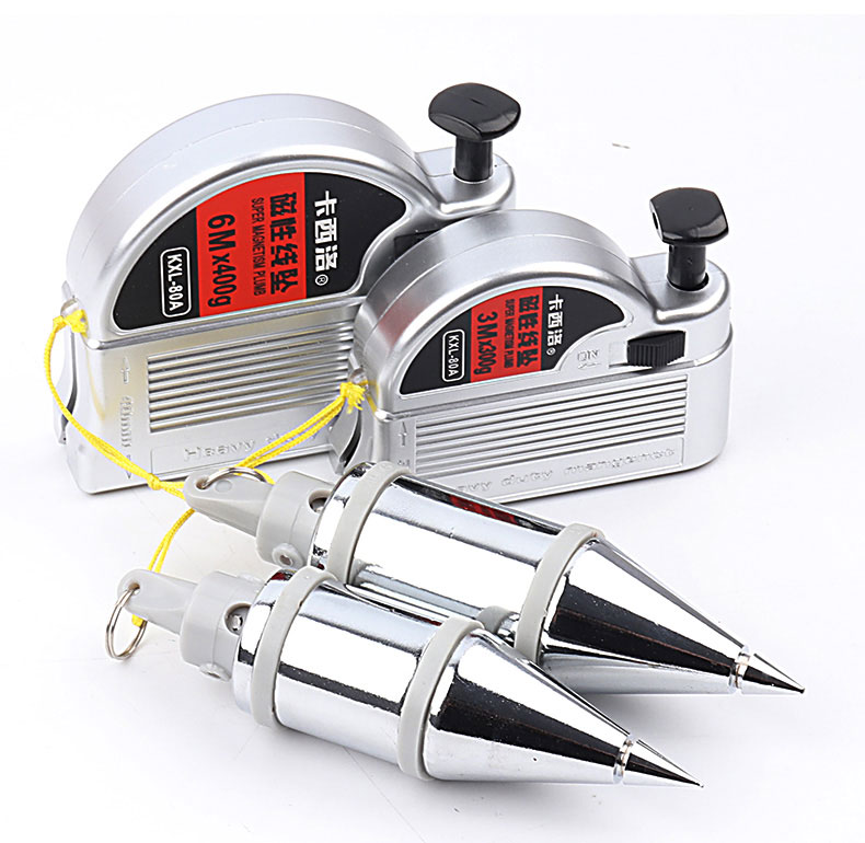 jing ping吊锤线锤高精度垂直木工线垂建筑工程锥形大号磁力吊线锤