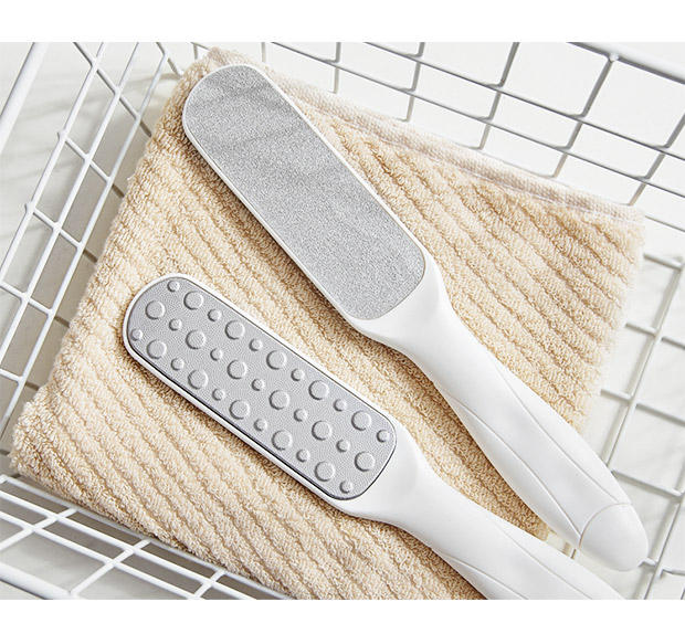 刮脚皮皮修脚器不锈钢双面搓脚神器磨脚后跟去老茧刮脚洗脚刷