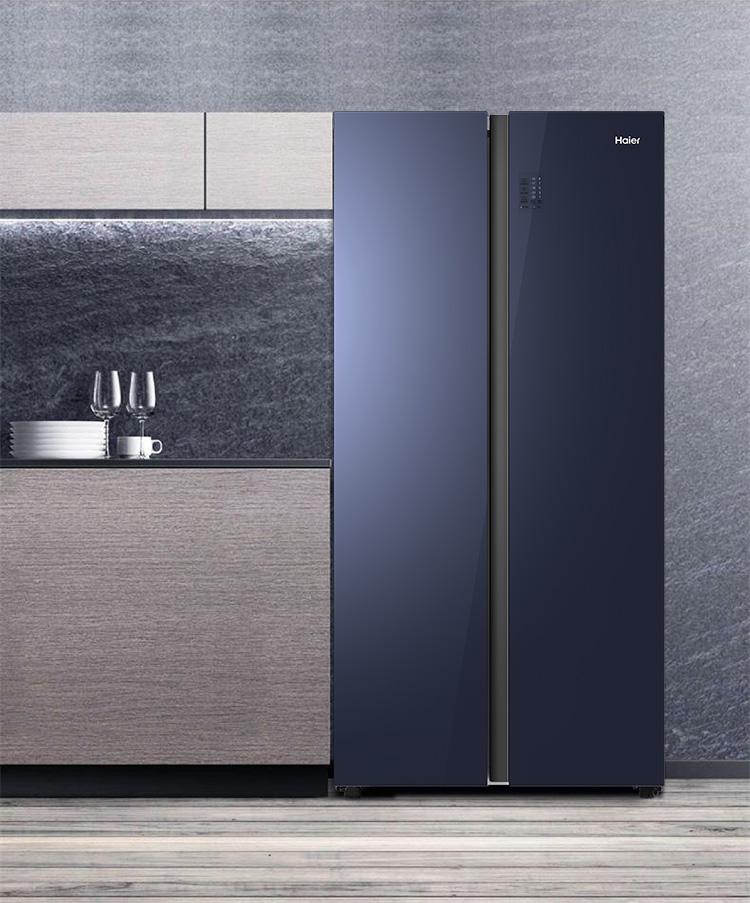 海尔(haier)冰箱海尔480升冰箱 海尔(haier)480升大容量对开门冰箱 双