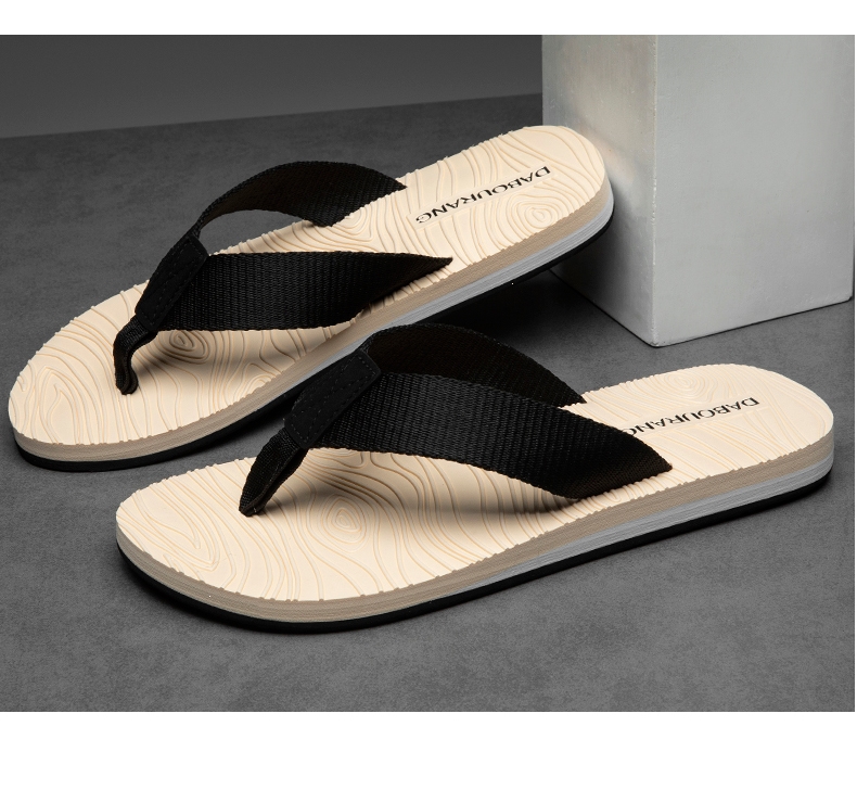 古达凉鞋/拖鞋 人字拖男夏季2021新款潮流外穿防滑古达个性沙滩鞋男士