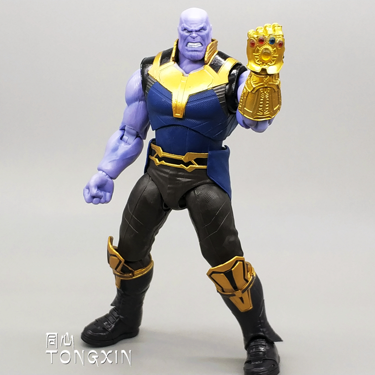 复仇者联盟4shf灭霸无限手套蚁人2钢铁侠人偶玩具模型漫威