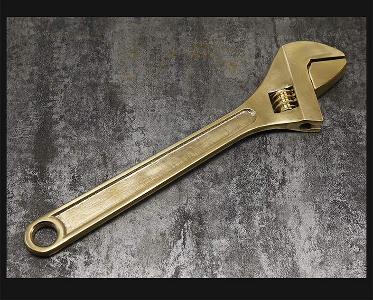 jing ping防爆扳手铜扳手防爆活动扳手铍青铜铜扳手防