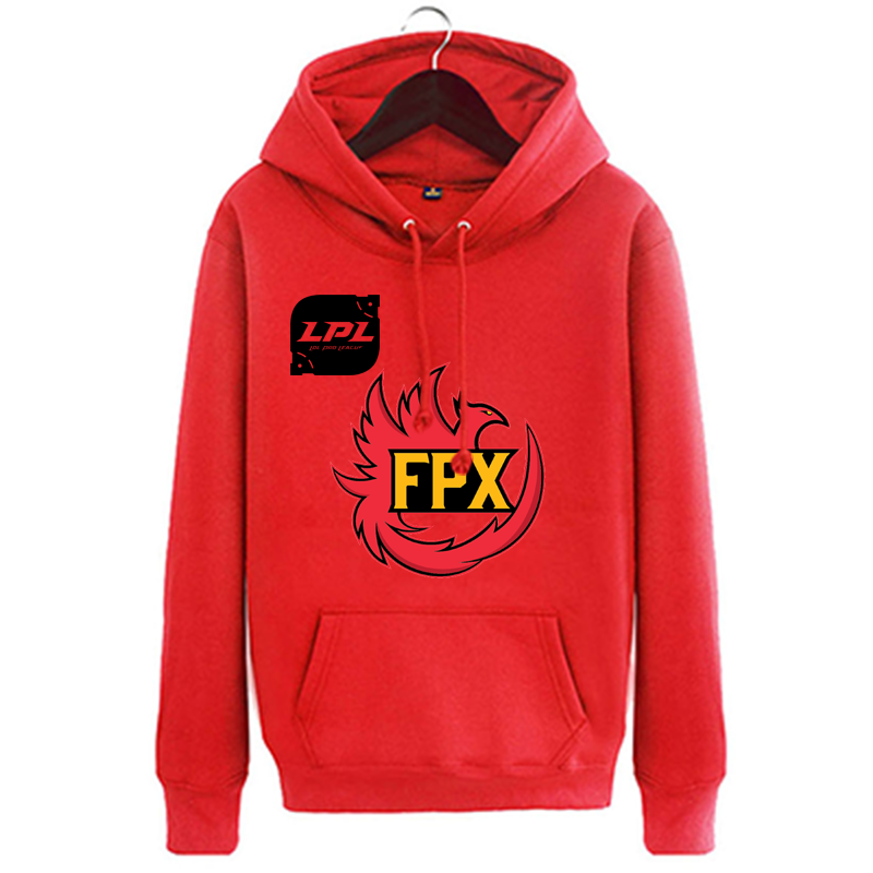 直播热售精品特卖fpx队服s9球总决赛fpx战队队服出征服lol周边卫衣