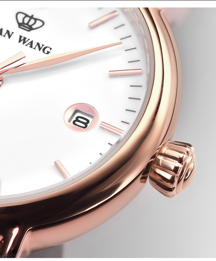 天王表手表男表正品时尚潮流腕表沧海系列男士皮带手表简约休闲石英表