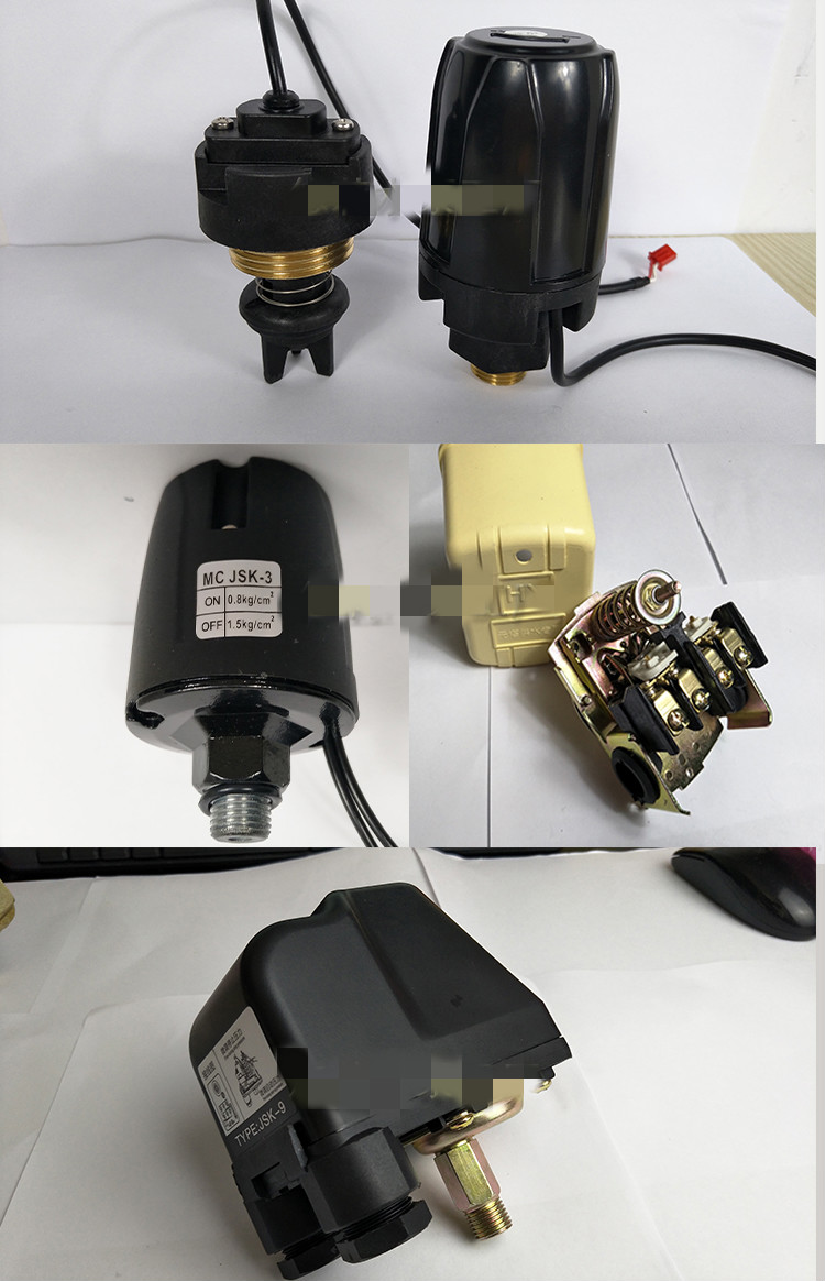 通用增压泵压力开关水泵自动家用机械式压力控制器触点开关jsk3