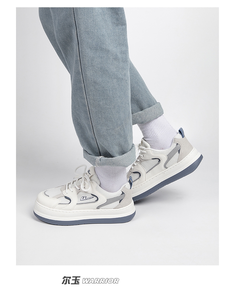 回力warrior厚底小白鞋女2022新款春季鞋子女潮ins百搭小众大头鞋板鞋